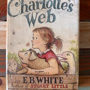 Charlotte's Web by E.B. White/Gareth Williams (1960's, HC) Early Edition!